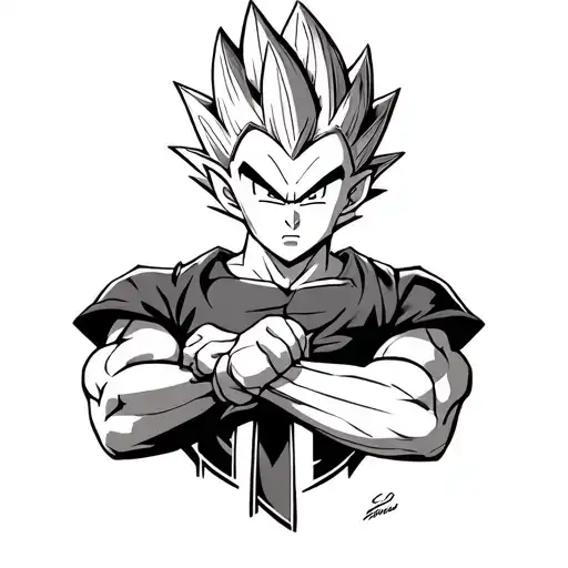 Dragon Ball Z Vegeta Ankle