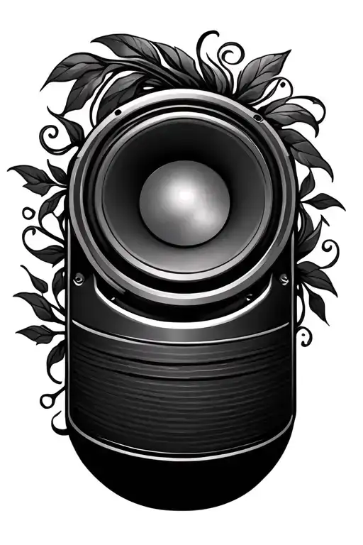 Speaker Volume Icon Weaves Like Ivy