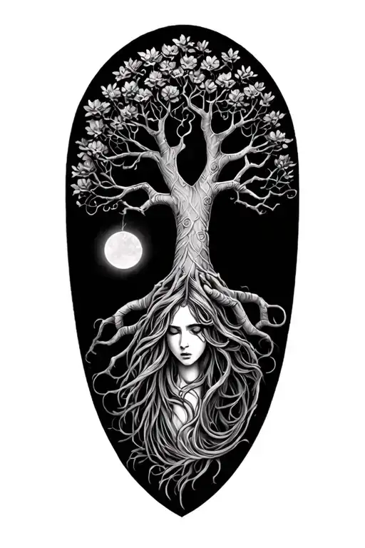 Tree Of Life Madusa Sleeve