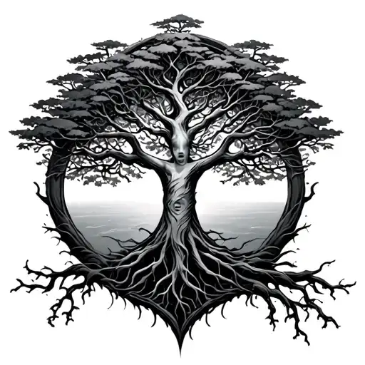 Tree Of Life Madusa Sleeve