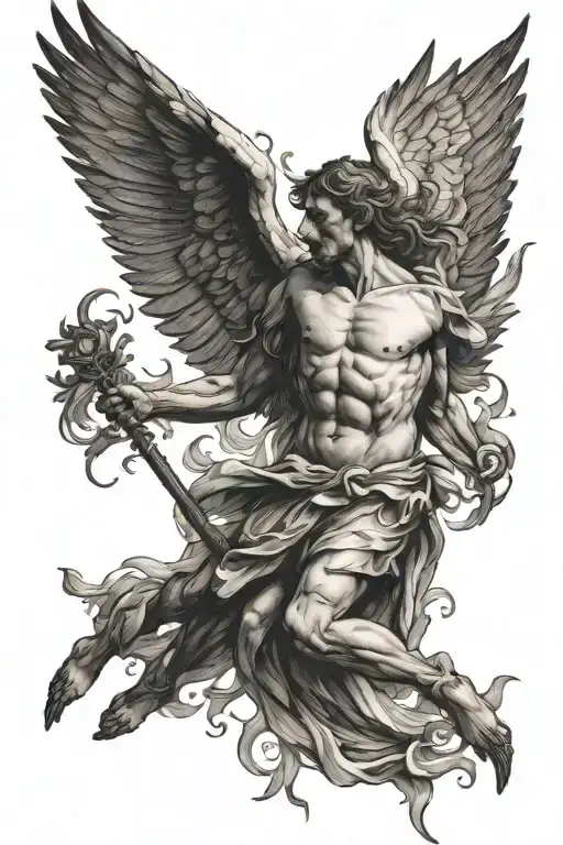 Icarus Reaching Upwards