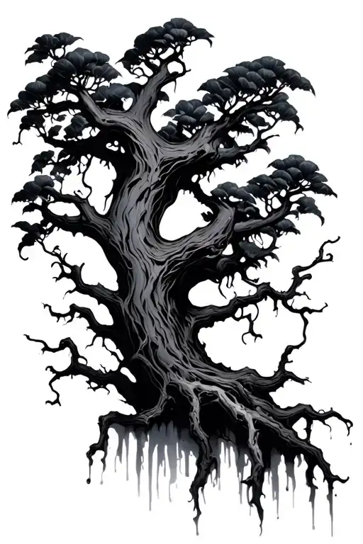 An All Black Poison Tree