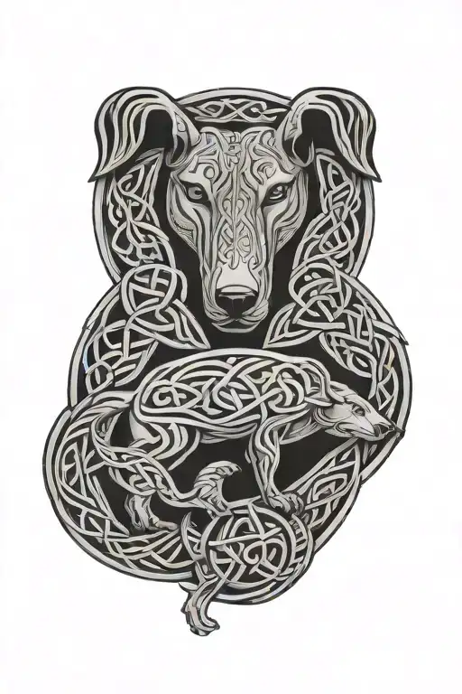 Celtic Hounds Symbol