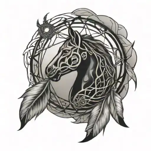 Dreamcatcher With A Triscalion