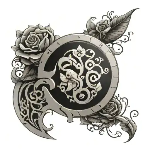 The Number 3 And 5 But With The Three Flowered And Tree Themed And The Five Legend Of Zelda Themed