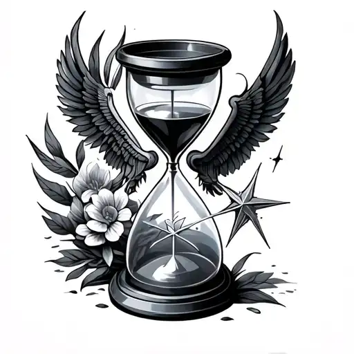 Hourglass And Sagittarius