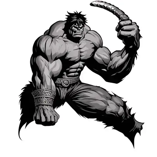 Aztec Incredible Hulk