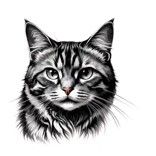 Dedication Tattoo For Cat