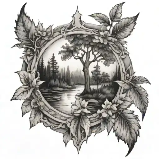 Tranquility I Received When Im In The Forest