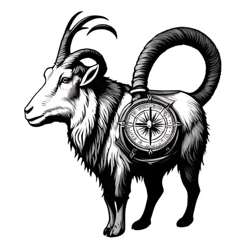 Mountain Goat Compass