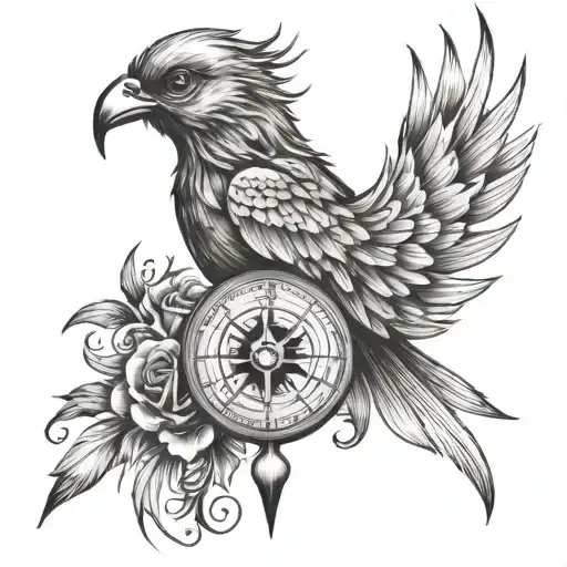 Compass Little Girl Phoenix Rising