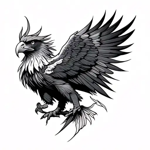 Tribal Eagle Rip