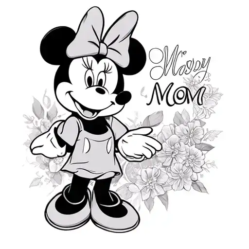 Minnie Mouse Remembering My Mom