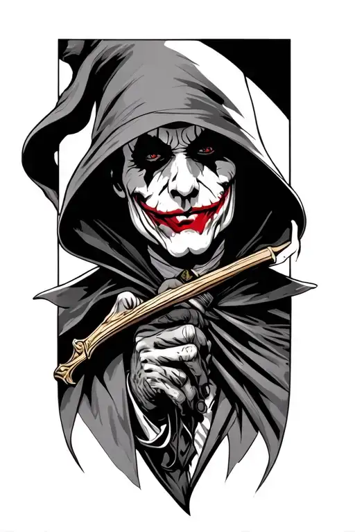 Joker As Grim Reaper