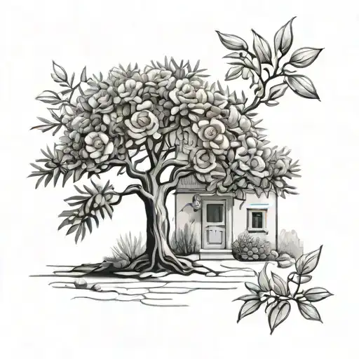 Olive Tree Roses Growing House Plants