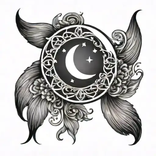 Spiritual Crescent Moon