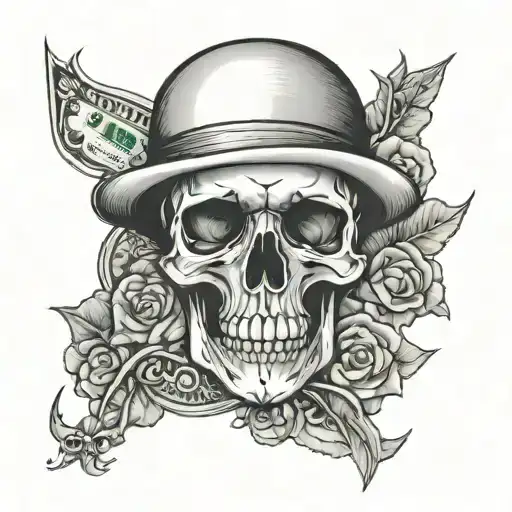 Money Silence Skull
