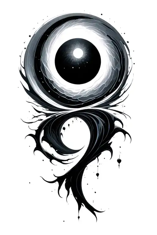 Black Hole And Enso Circle