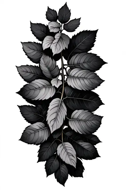 Vine With Medium Sized Leaves