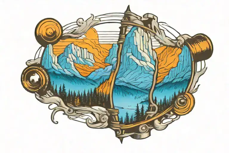 Perspective Change Through A Camera Lens Hiking Mountains Outside Rising Phoenix Inside