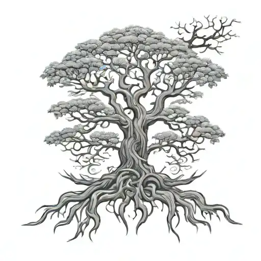 Yggdrasil Tree Jormungundr