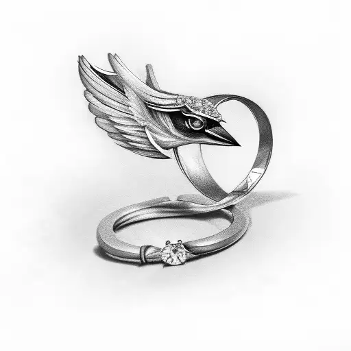 Mockingbird And Diamond Ring