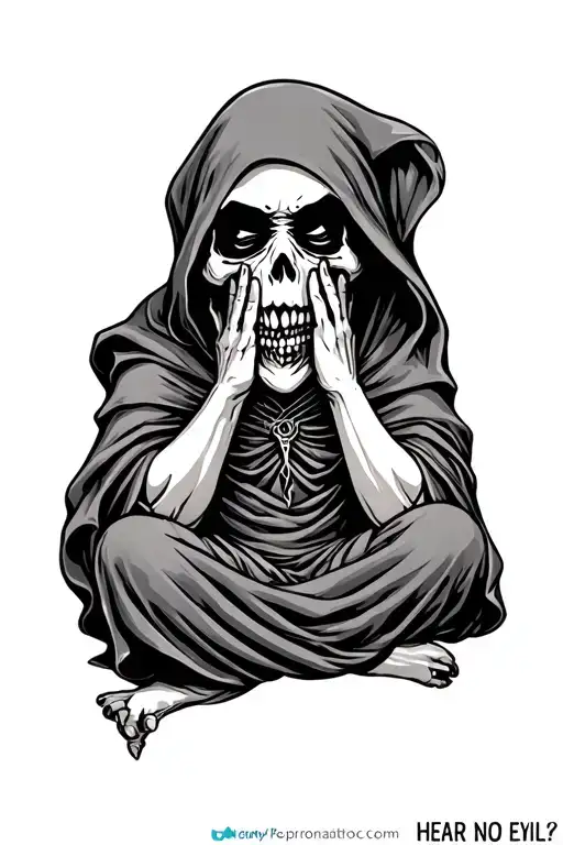 Hear No Evil Baby Grim Reaper