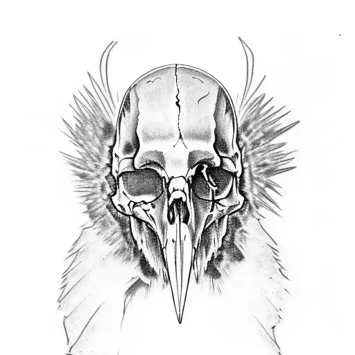 Raven Skull