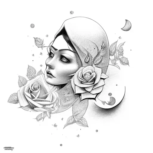 Nightingale Rose Moon