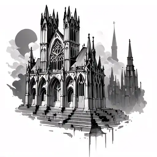 Gothic Cathedral Design Inspired