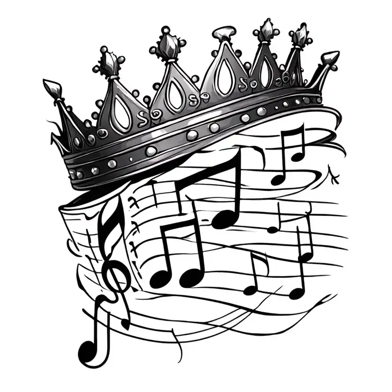 Crown Music Notes