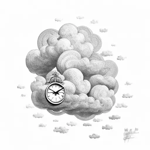 Clouds And Clock