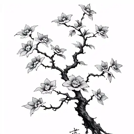 Japanese Flower Tree