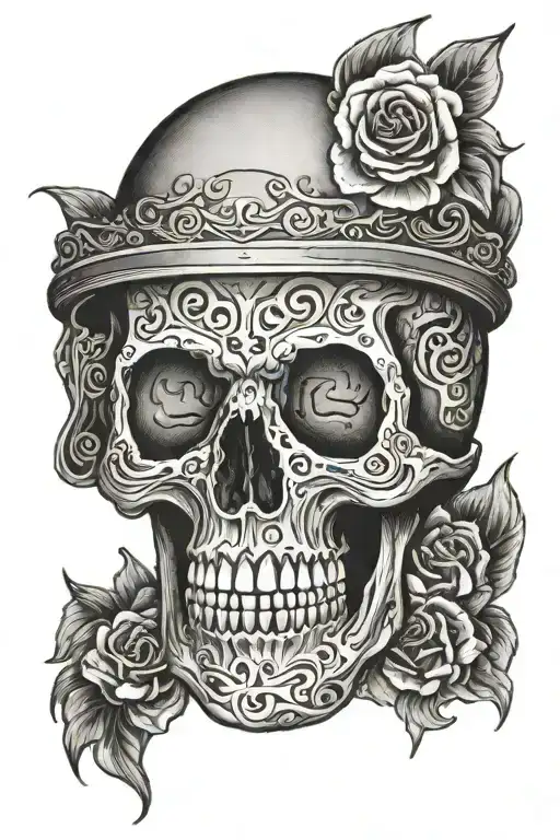 Little Detale Skull Made