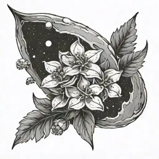 Forget-me-not On The Moon