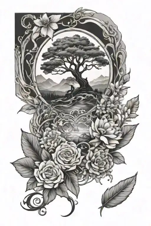 Nature Meets Spirituality Sleeve