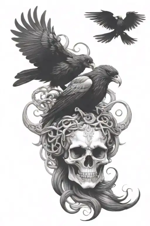 Medusa And Raven