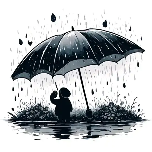 We Love Rainy Days Dont We Baby