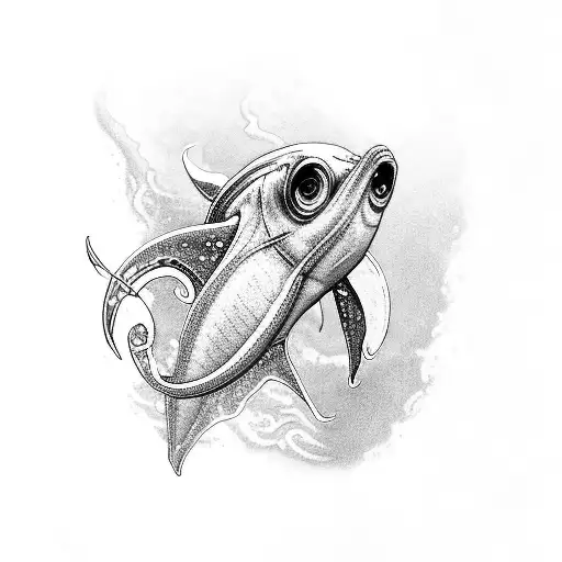 Ocean With Sea Creature