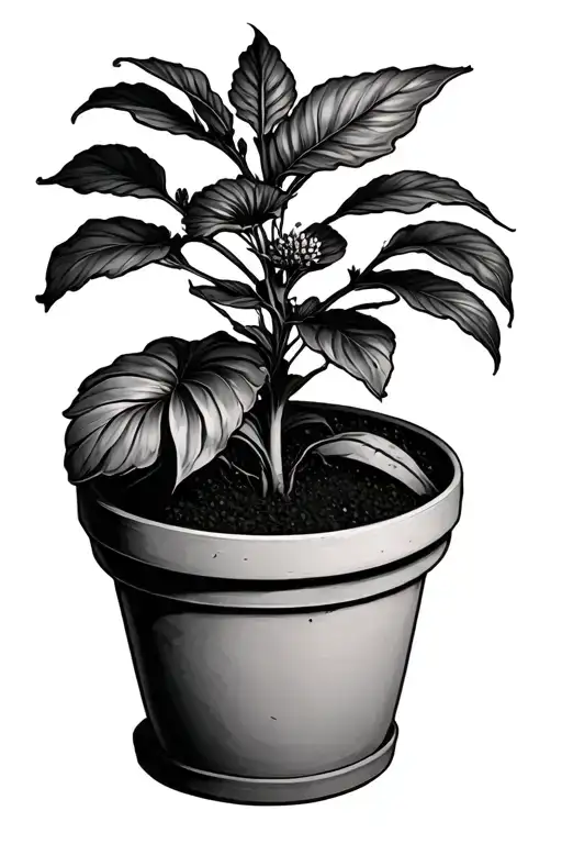 Polly Plant In Pot