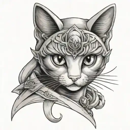 Sailor Moon Cat Luna