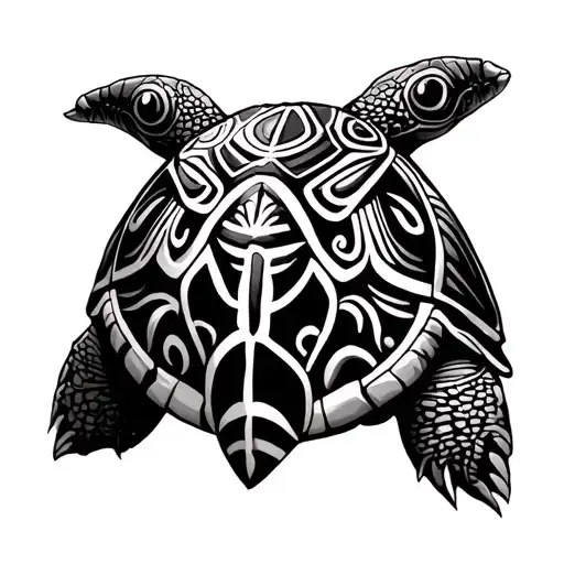 Maori Turtle Arm Sleeve