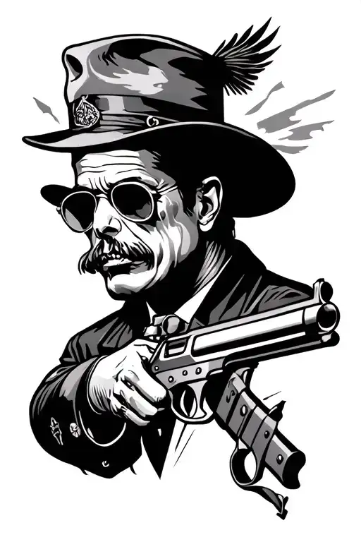 Gangster With The World Blessed And A Weapon