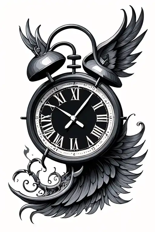 Clock With Zodiac Sign Gemini