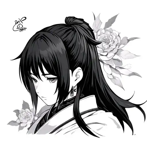 Kaguya From Anime Naruto