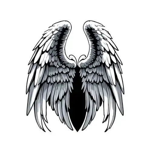 Compositions With Two Angel Wings