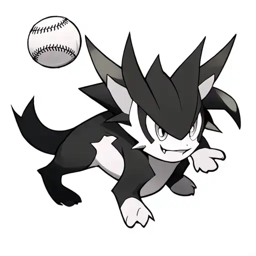 Pokemon Raikou Run Away On Curveball Excellent Throw