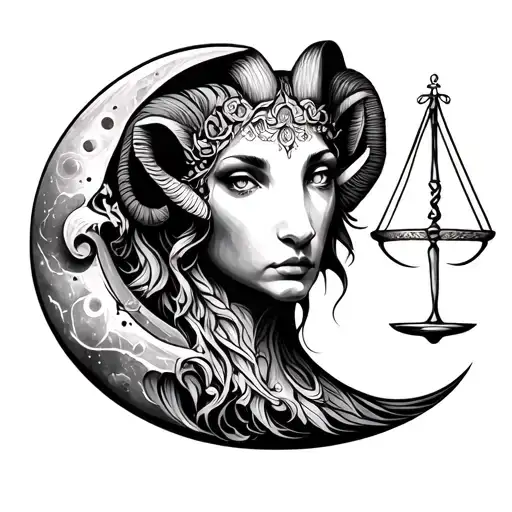 Aries Sun Capricorn Moon Libra Rising With Whimsical Details