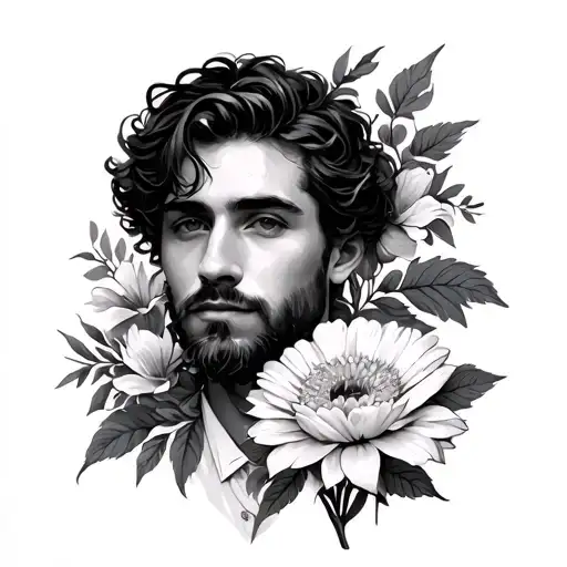 Mathew With January Birth Flower