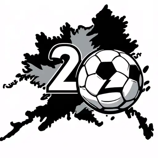 The State Of Alaska Incorporating Soccer And The Number 22